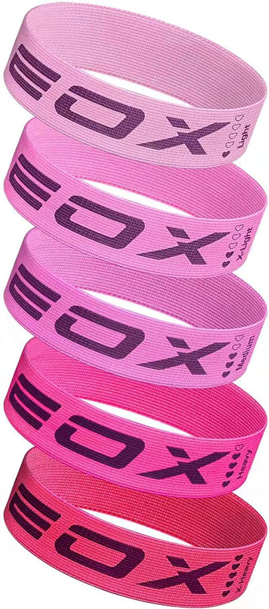 Exercise Resistance Fabric Loop Bands, Non-Slip Resistance Workout Bands for Legs & Butt and Glutes